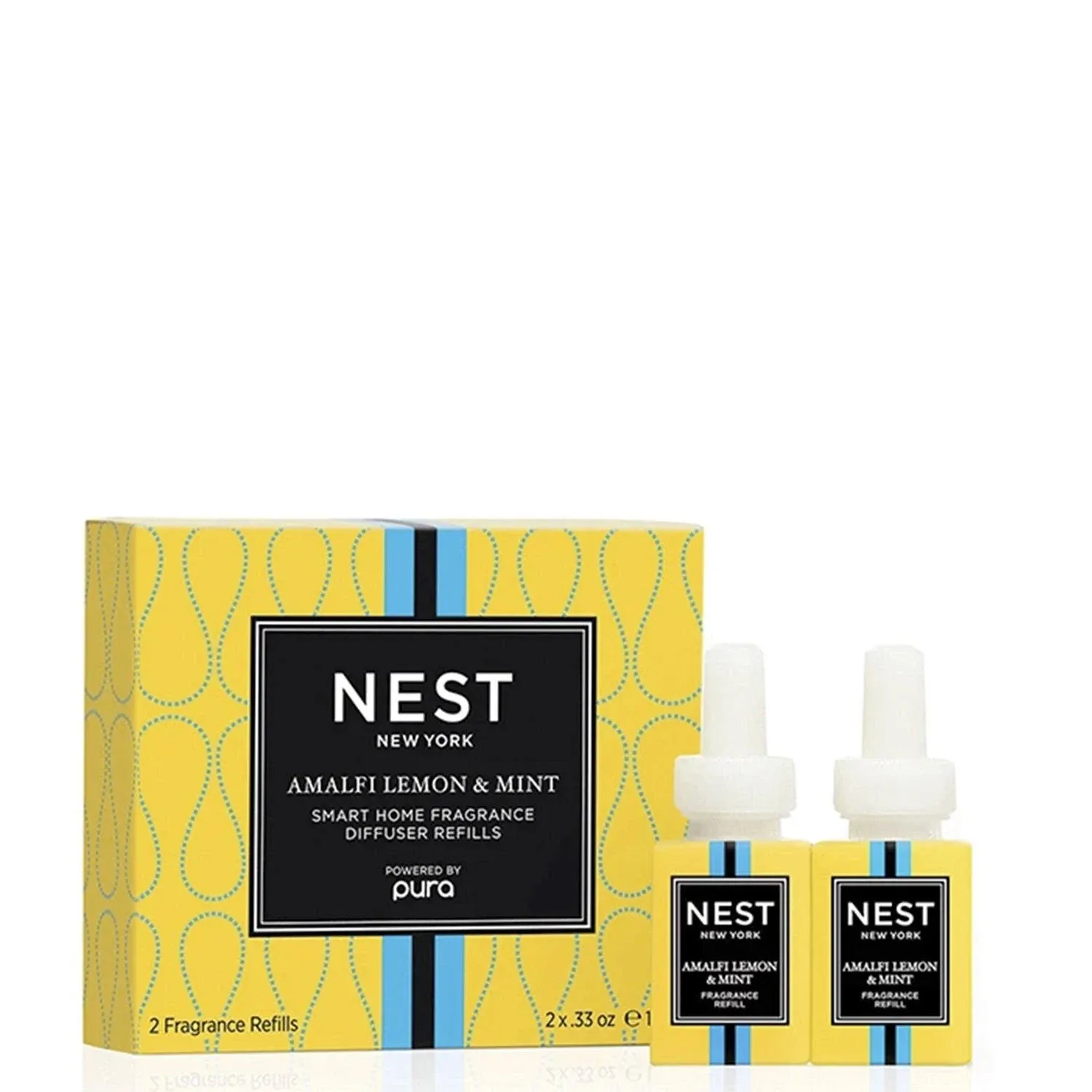 NEST New York Pumpkin Chai Smart Home Fragrance Diffuser Refill, 0.33 OZ (Pack of 2)