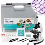 NIB 52-Piece 1200x Microscope Set