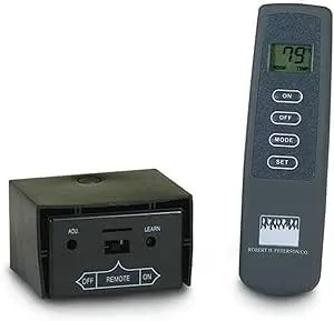 RealFyre Peterson Gas Logs Deluxe On/Off Remote Receiver/Transmitter Set for -10,-11,-12 & -01 Pilot Kits Only