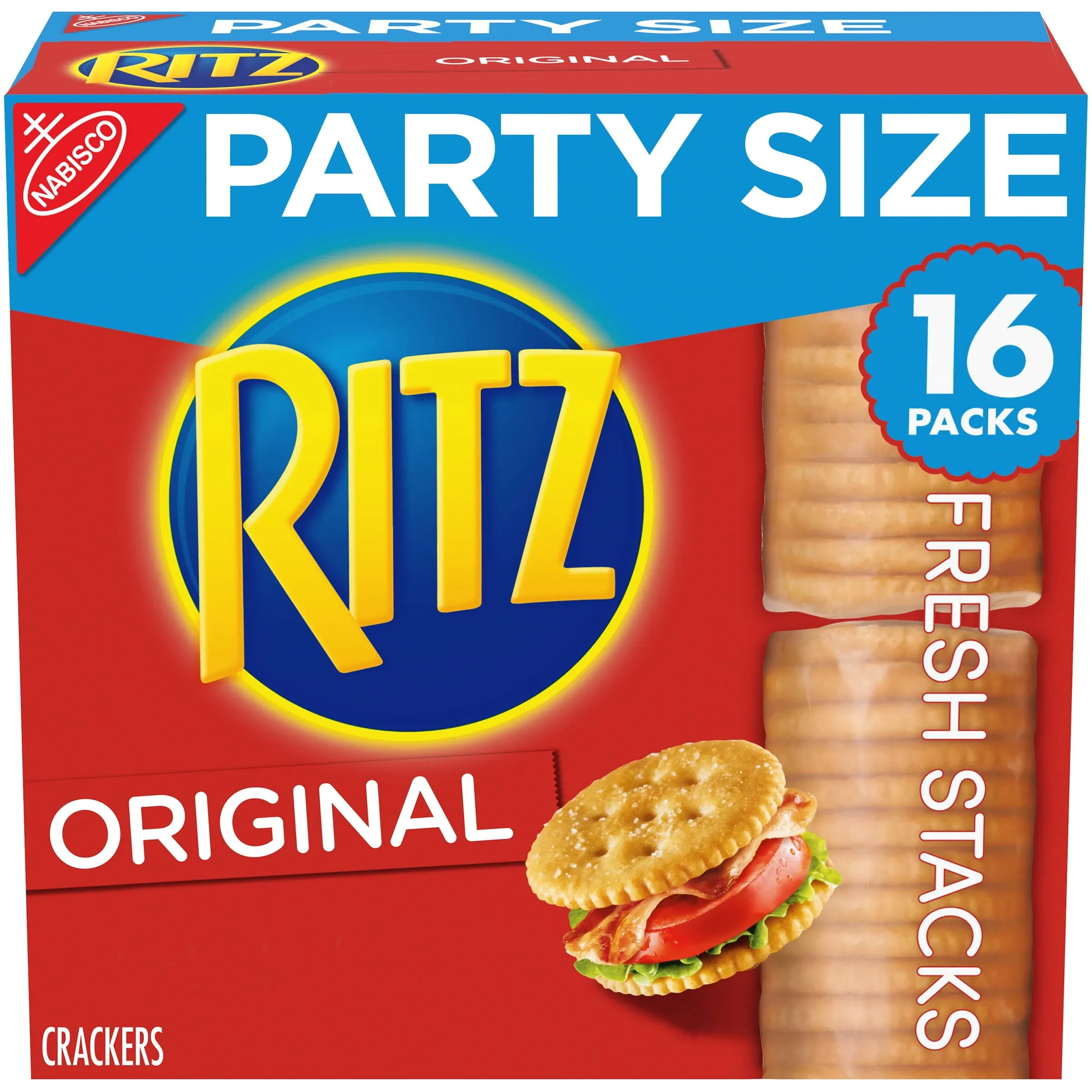 Ritz Fresh Stacks Original Crackers Party Size 23.7 oz