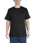 Berne BSM38 Men's Lightweight Performance Pocket T-Shirt, Black