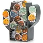 Made Easy Kit Coffee Pod Organizer - Home Coffee Bar Functional Décor - Café Station Countertop Storage Accessories