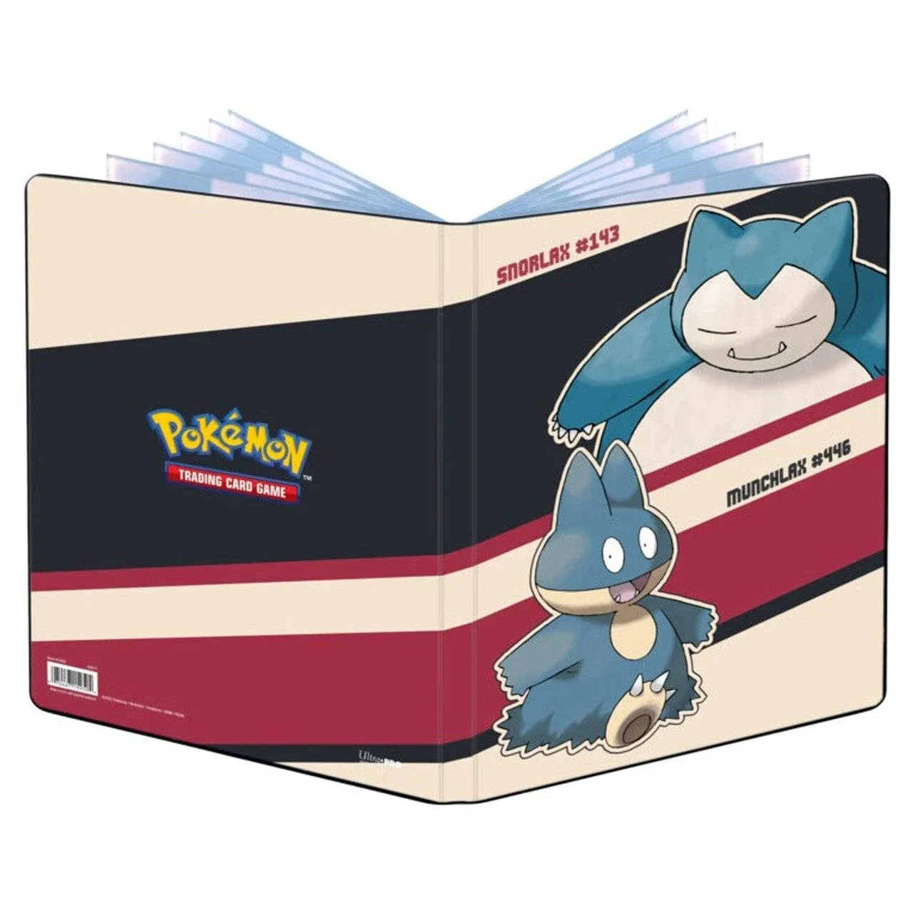 Pokemon Snorlax and Munchlax 9 Binder