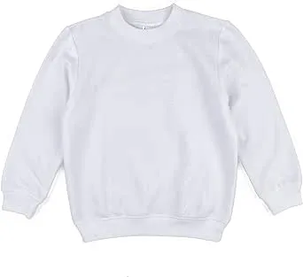 Leveret Kids & Toddler Sweatshirt Boys Girls Long Sleeve Shirt Variety of Colors (Size 2-14 Years)