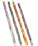 Wand - Spiral Glitter Wand Wonder Wand Tube for Halloween Costume Accessory Prin