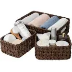 GRANNY SAYS Wicker Baskets for Organizing Nesting Storage Baskets for Shelves...