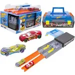 Hot Wheels Race Case Track Carry Case Dual Car Launcher Start Line