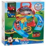 Disney Junior Mouse Stow ’n Go Garage, Figure and Vehicle Playset, Officially...