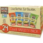 Boulder Canyon 012283 Potato Chip Variety Pack, 1.5oz. Bags, 24/CT, Ast