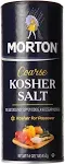 Morton Kosher Salt, Coarse - 16 oz