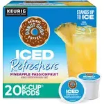 The Original Donut Shop Iced Refreshers Pineapple Passionfruit Flavor K-Cup Pods