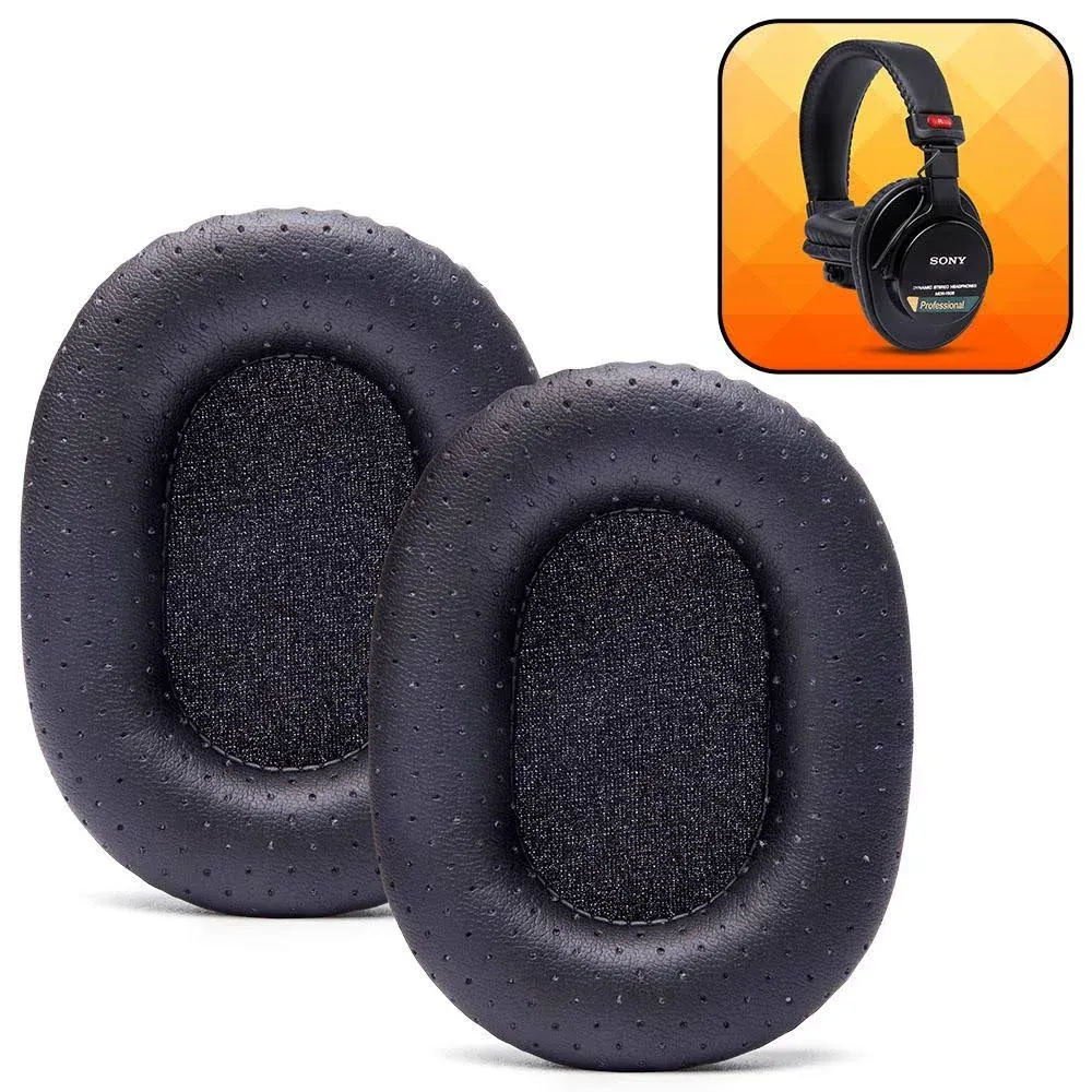 WC Premium Perforated Replacement Ear Pads for Sony MDR 7506 & V6 Made by Wicked ...