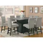 Coaster Stanton - 5-Piece Dining Set - Black and Grey