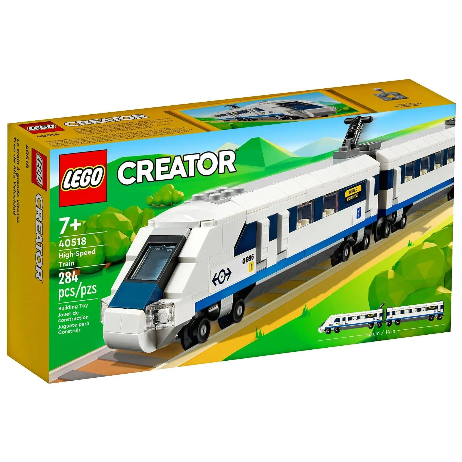 Lego High-Speed Train