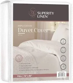 Superity Linen Duvet Cover Size Soft, Breatheable, Comfortable, And Allergy Free