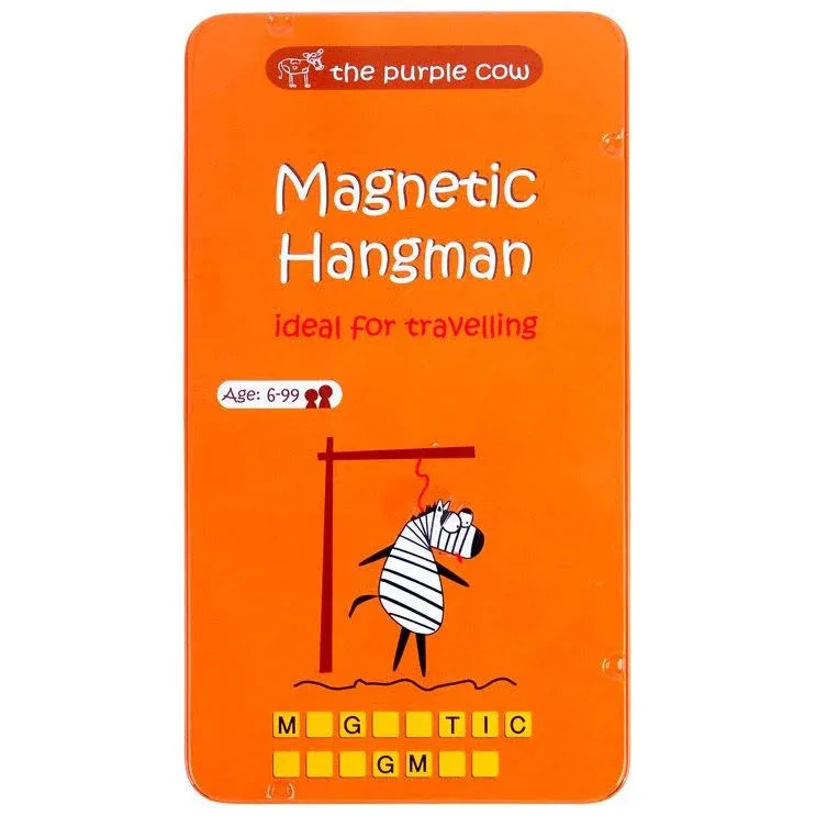 Magnetic Travel Game of Hangman -Car Games , Airplane Games and Quiet Games