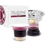 TrueVine Top & Bottom Communion Cups and Wafer Set - Prefilled Cups