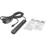 Tripp-Lite 25FT Surge Protector (PS725B) 7 Outlets Power Strip, Black