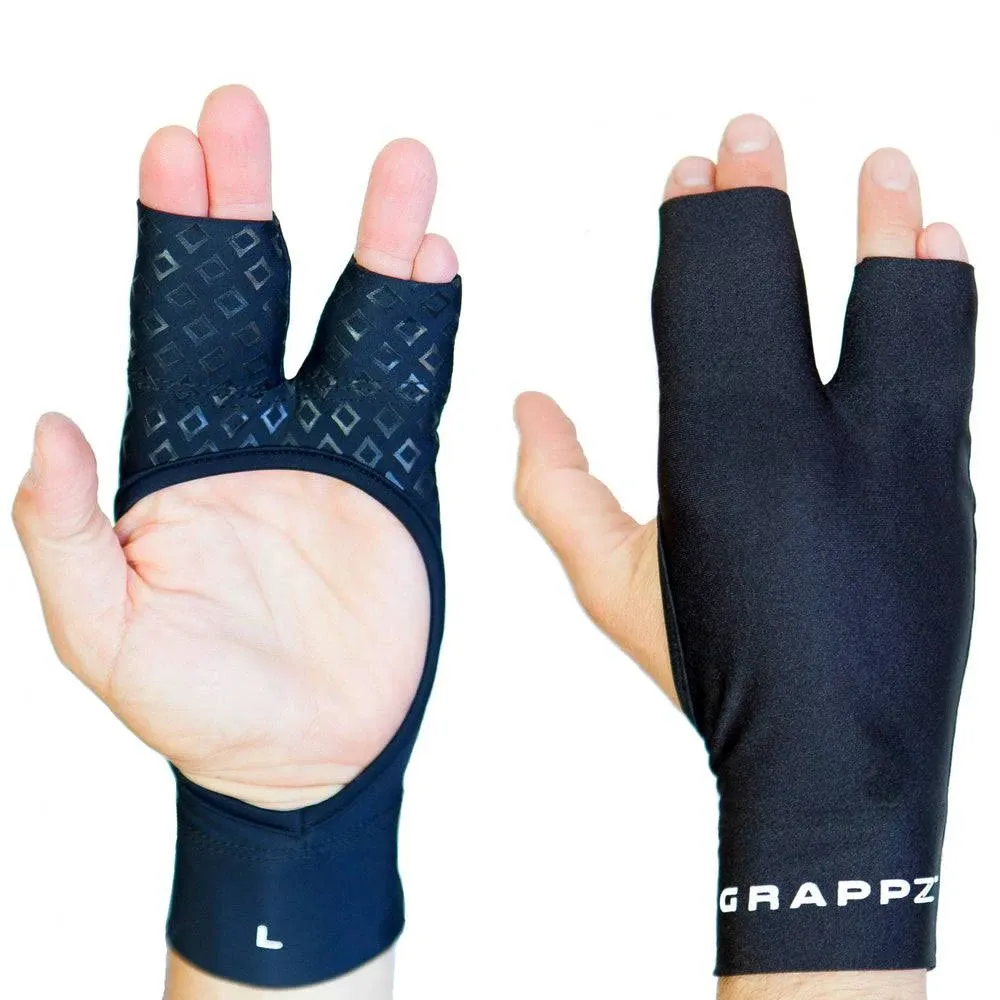 Multi-use Finger Support Athletic Gloves - Mallet Finger Splint - Hand Brace For Arthritis Pain and protection- Prevent Unnecessary Injuries - Finger Braces Joint Stabilizer - (Black, Unisex)