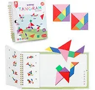 IQ Book Educational Travel Tangram Puzzle