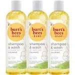 Burt's Bees Christmas Gifts, Baby Shampoo & Wash, Lavender, Calming Tear Free Baby Soap,12 fl oz (Pack of 3)