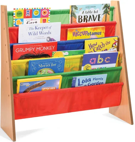 Sagler Children'S Bookshelf - Toddler Book Shelf Organizer For Children -