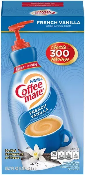 Coffee mate French Vanilla Liquid Creamer