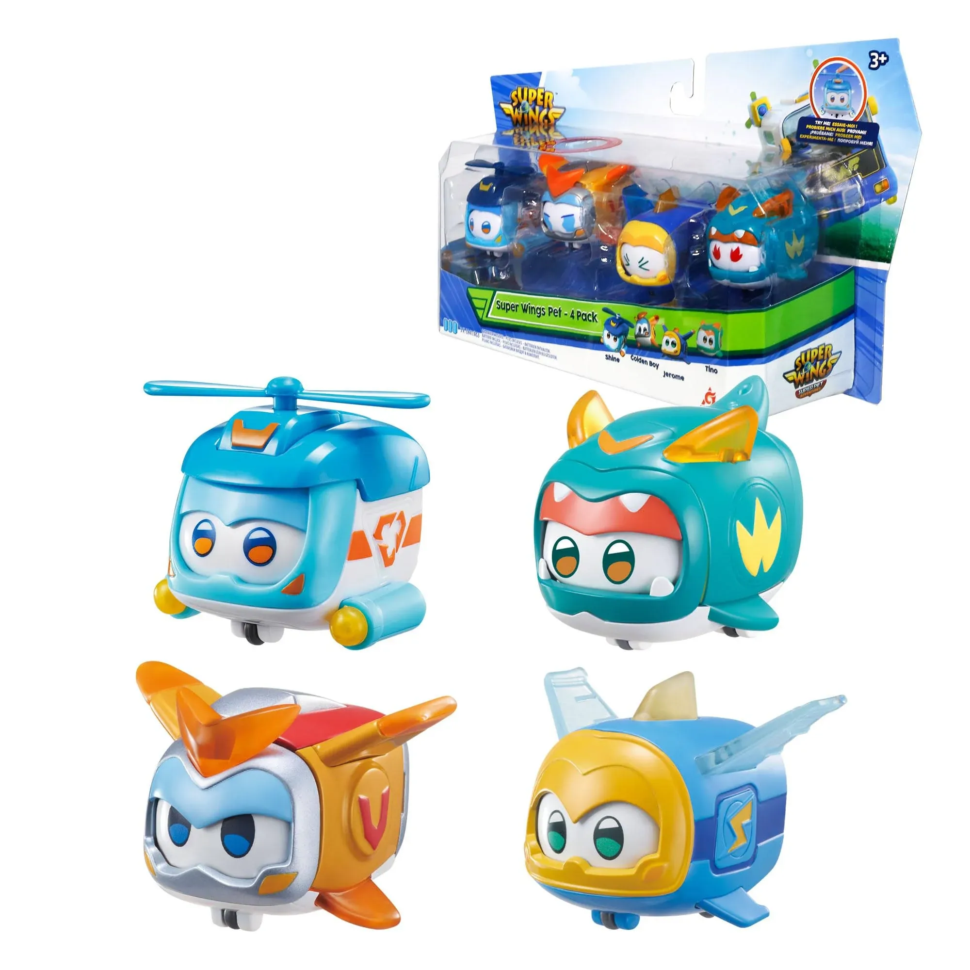 Super Wings Toys 4 Pcs