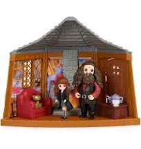 Wizarding World Harry Potter, Magical Minis Hagrid’s Hut Playset with 2 Figures