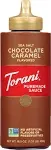 (4 Pack)Torani Salted Chocolate Caramel Puremade Sauce, 16.5 oz