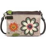 Charming Chala Navy Sunflower Garden Botanical Crossbody Bag Handbag Purse