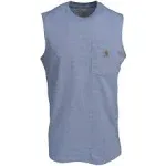 Carhartt Men's Workwear Heather Gray Pocket Sleeveless T-Shirt