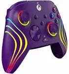 PDP Afterglow Wave Wired Controller for Xbox Series X|S/Xbox One - Purple