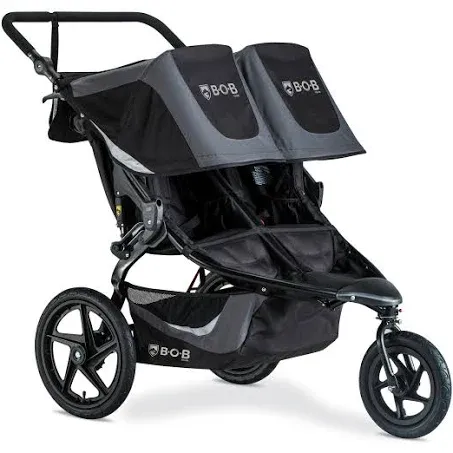 Bob Gear Revolution Flex 3.0 DUALLIE Jogging Stroller - Graphite Black