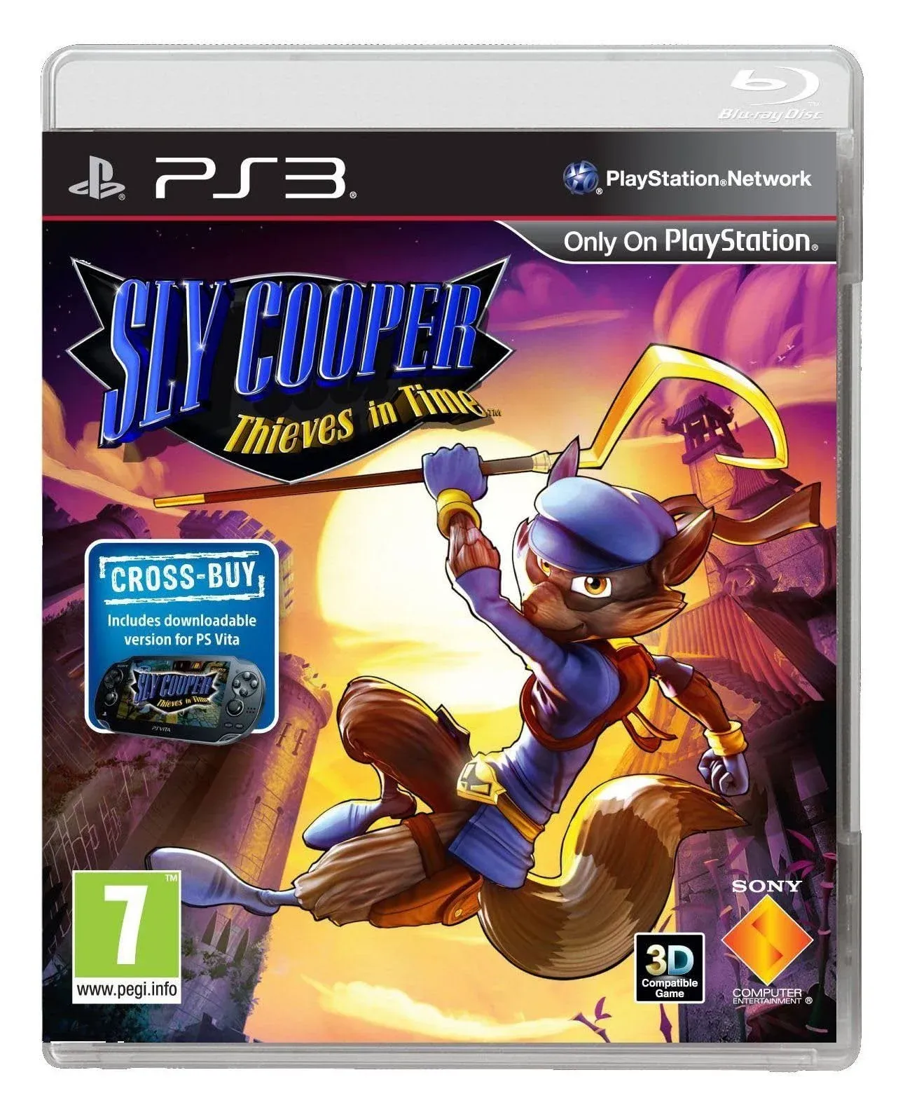 PS3 - Sly Cooper Thieves in Time PlayStation 3 Brand New Sealed