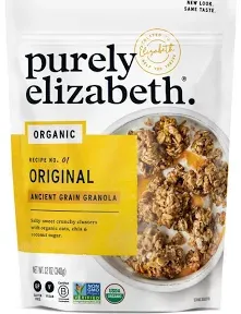 PURELY ELIZABETH Organic Original Ancient Grain Granola, 18 OZ