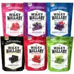 Wiley Wallaby Licorice 10 Ounce Classic Gourmet Soft & Chewy Australian Licorice Candy Twists, 6 Pack