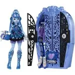 Monster High Skulltimate Secrets Monster Mysteries Playset, Abbey Bominable Doll with 19+ Surprises