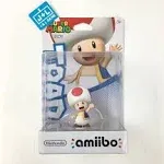 Nintendo Super Mario Bros series Toad Amiibo (Switch Wii U 3DS) New&amp;Sealed