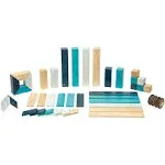 Tegu Magnetic Wooden Blocks - 42 Piece Set Blues