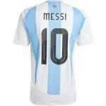 Adidas Argentina Home Jersey 24 Messi White/Blue Burst / L