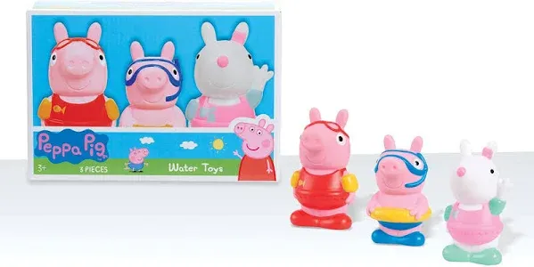 PEPPA PIG 3-PACK WATER SQUIRTERS