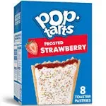 Pop Tarts Frosted Strawberry 8 Pastries 13.5oz