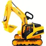 Liberty Imports Oversized Construction Excavator Truck Toy for Kids with Shovel Arm Claw