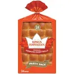 King's Hawaiian Original Hawaiian Sweet Rolls (24 oz, 24 ct)