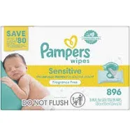 Pampers Baby Wipes Sensitive