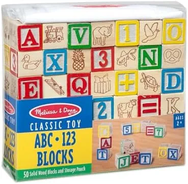 Melissa &amp; Doug ABC/123 Blocks