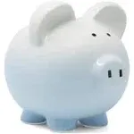 Blue Ombre Piggy Bank