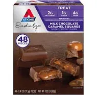 Atkins Endulge Caramel Squares Milk Chocolate