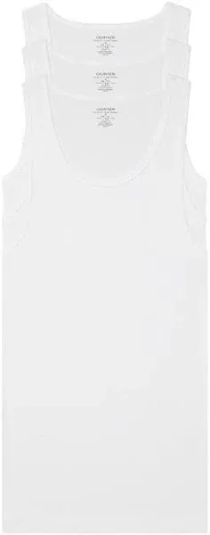 Calvin Klein Men's Cotton Classics 3-Pack Tanks